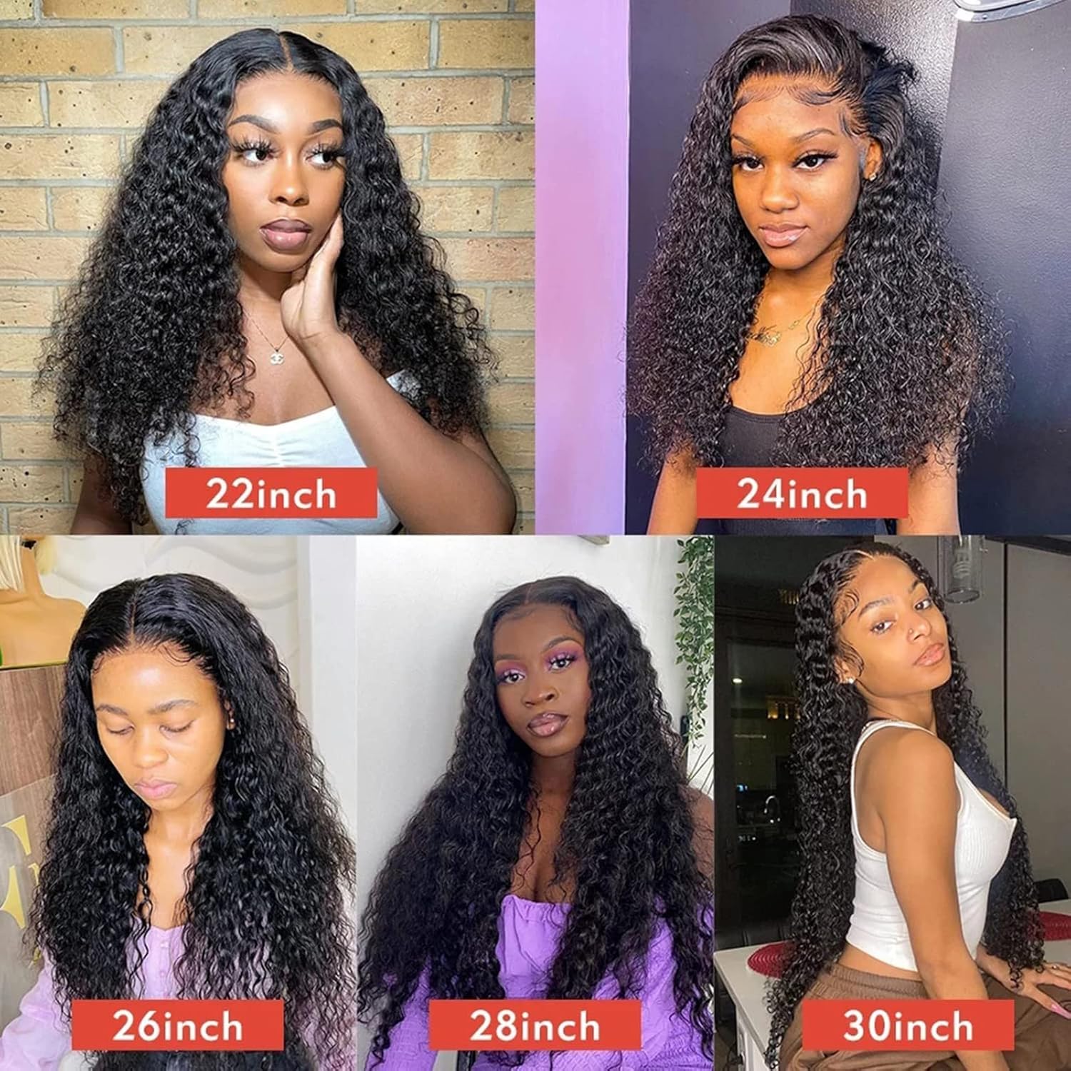Sandistore Pelucas de cabello humano de grado para mujeres negras, pelucas brasileñas sin pegamento con abuelitos de aspecto natural