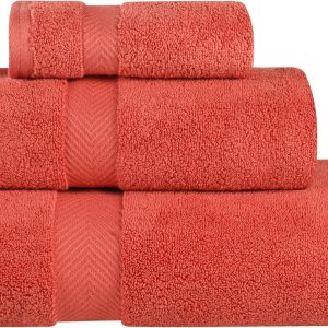 SUPERIOR Zero Twist – Juego de 3 toallas 100% de algodón, toalla de baño extrasuave, toalla para la cara y toalla de mano, toallas de algodón de SUPERIOR Zero Twist – Juego de 3 toallas 100% de algodón, toalla de baño extrasuave, toalla para la cara y toalla de mano, toallas de algodón de