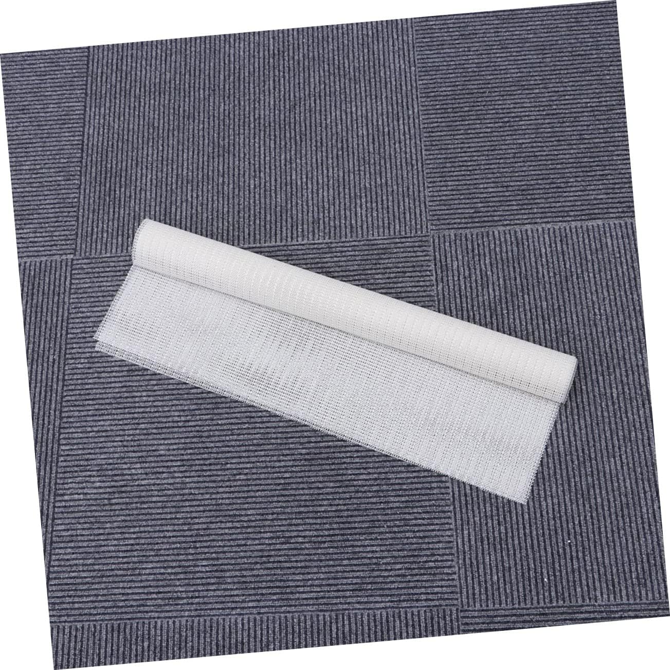 Cabilock Tapete antideslizante para dormitorio, 2 unidades, antideslizante, tapete para escritorio, cajón, para suelos de madera dura, debajo de la