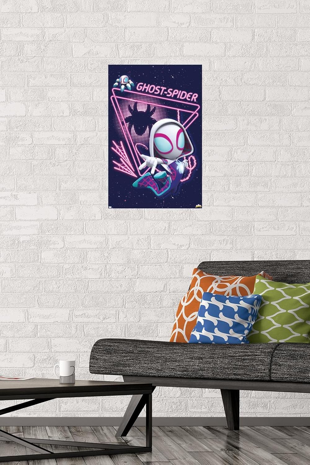 Trends International Marvel Spidey y sus increíbles amigos – Póster de pared de araña fantasma