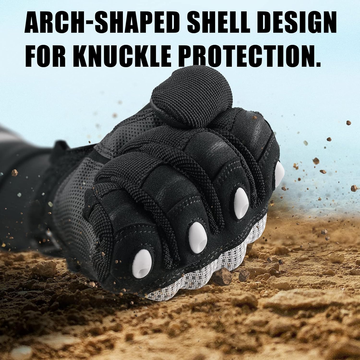 Cierto Guantes tácticos para montar con pantalla táctil para hombre y mujer, transpirables y antideslizantes, para motocross Airsoft