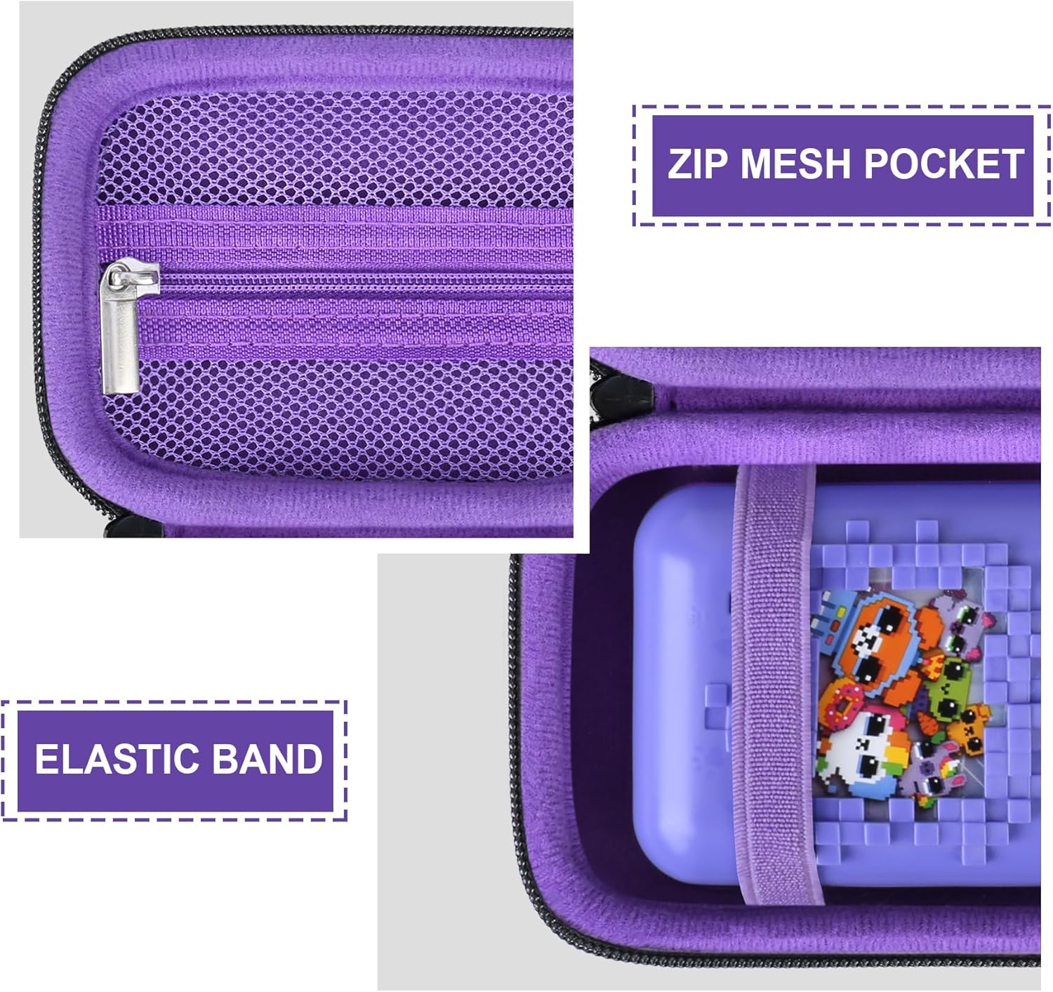 Estuche rígido de transporte para Bitzee Interactive Toy Digital Pet, regalos para entusiastas de mascotas virtualesniñas y niños, funda protectora