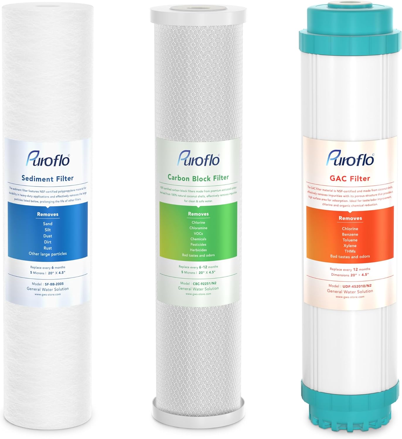 Juego de filtro de agua para toda la casa y filtro ProQ