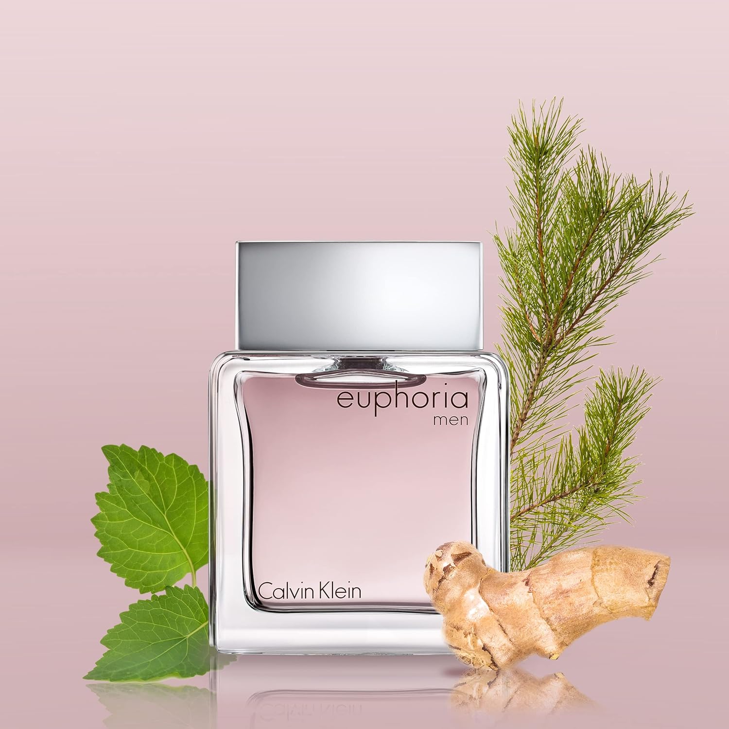 Calvin Klein Euphoria Eau de Toilette  Chypre Men’s Cologne  With Notes of Ginger, Black Basil, Patchouli & Amber  Long Lasting Fragrance