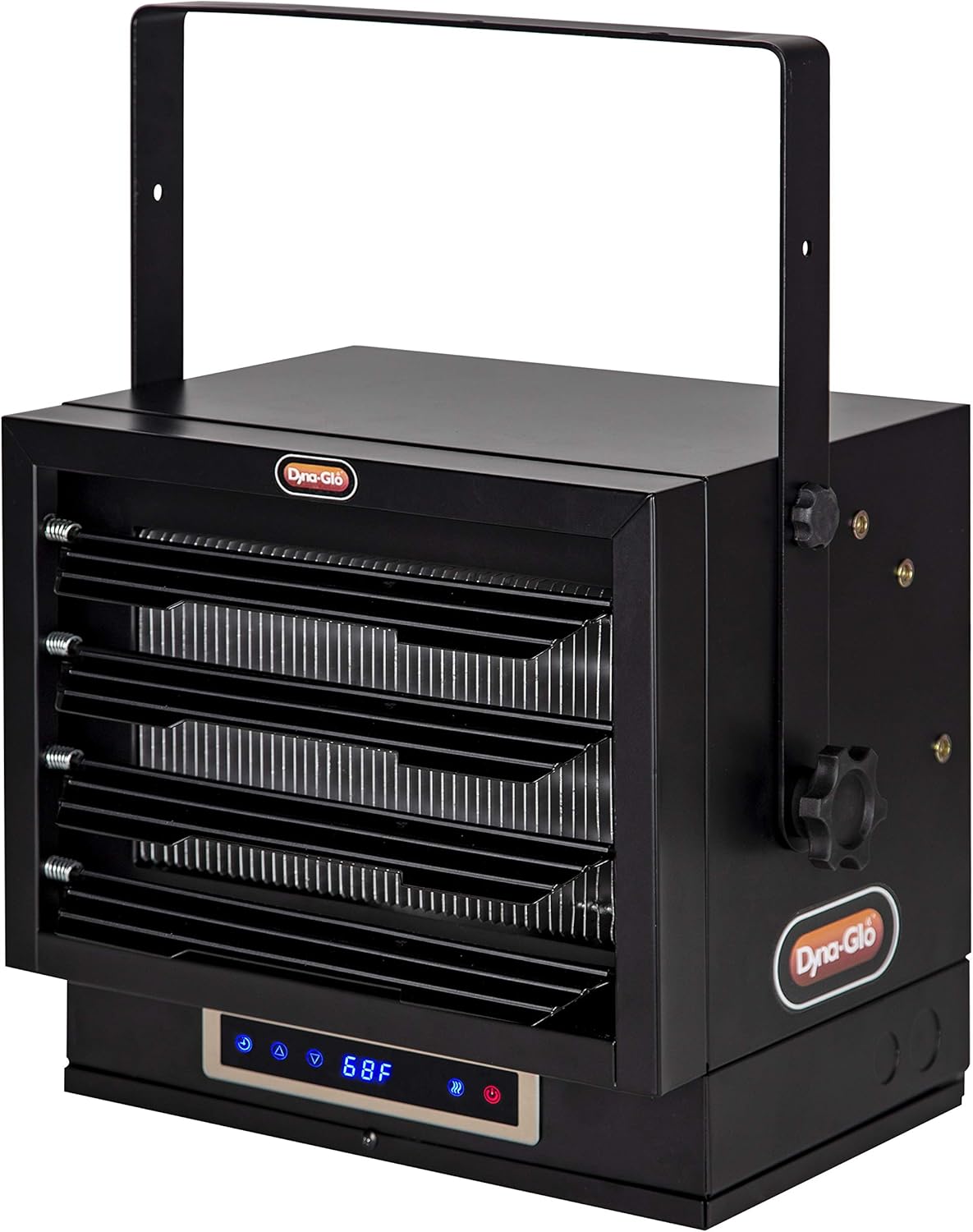Dyna-Glo EG7500DH – Calentador eléctrico de garaje de doble calor, 7500 W, color negro