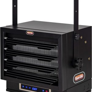 Dyna-Glo EG7500DH – Calentador eléctrico de garaje de doble calor, 7500 W, color negro Dyna-Glo EG7500DH – Calentador eléctrico de garaje de doble calor, 7500 W, color negro
