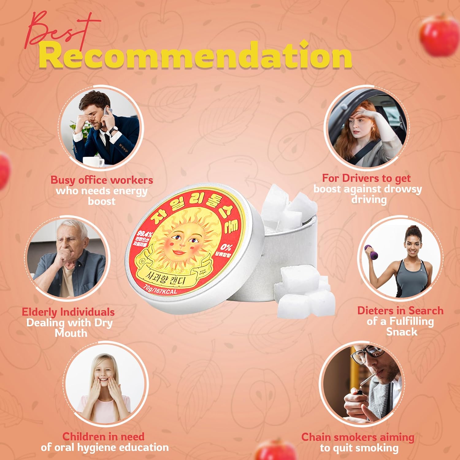 Xylitol Stone  Deliciosos dulces sin azúcar  100% mentas finlandesas de xilitol  Snacks conscientes de la salud  mentas refrescantes para el aliento