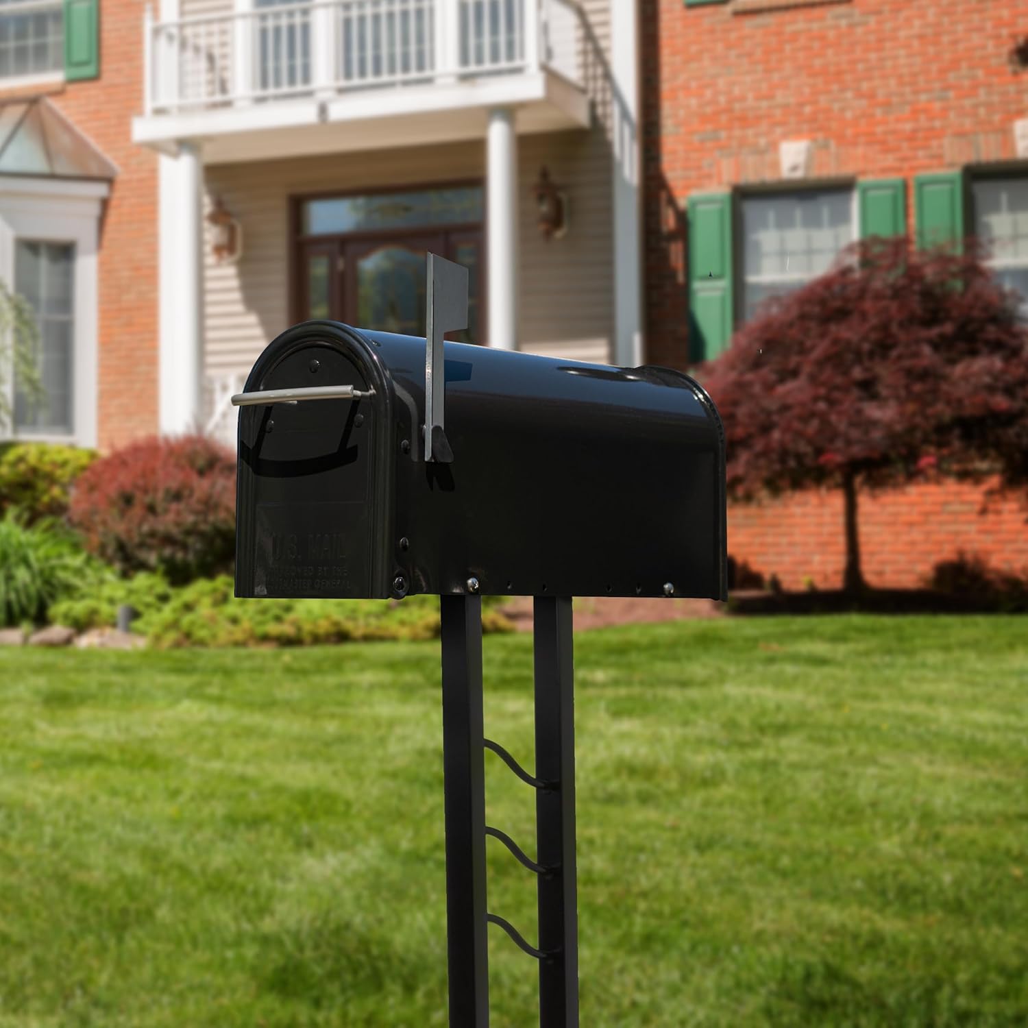 Architectural Mailboxes MON00BPEC Poste Montroso, negro