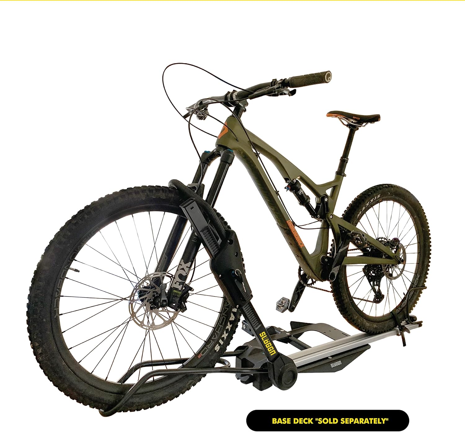 RAD Soporte de bicicleta  Soporte de enganche o techo para bicicletas de montaña, carretera y neumáticos gruesos  Portabicicletas para ruedas de 20