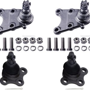 SCITOO Kit de suspensión delantera de 4 piezas, rótulas superior e inferior para 1996-2002 para Honda Passport 1996-2004 para Isuzu Rodeo 1992-1994 SCITOO Kit de suspensión delantera de 4 piezas, rótulas superior e inferior para 1996-2002 para Honda Passport 1996-2004 para Isuzu Rodeo 1992-1994