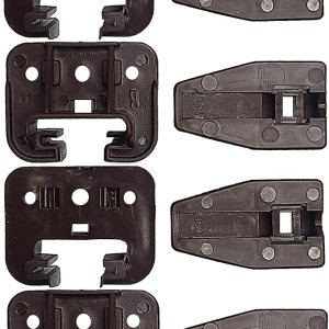 Lote de 6 Rite Trak 1 juegos (kit de reparación de cajones), marrón, L6CRT1 Lote de 6 Rite Trak 1 juegos (kit de reparación de cajones), marrón, L6CRT1