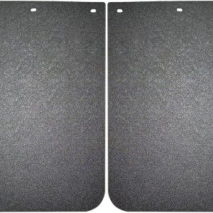 IBESTWOLF Juego de 2 guardabarros de polímero resistente de 24 x 24 pulgadas, color negro, para semirremolques, tractores, remolques, 2 unidades IBESTWOLF Juego de 2 guardabarros de polímero resistente de 24 x 24 pulgadas, color negro, para semirremolques, tractores, remolques, 2 unidades
