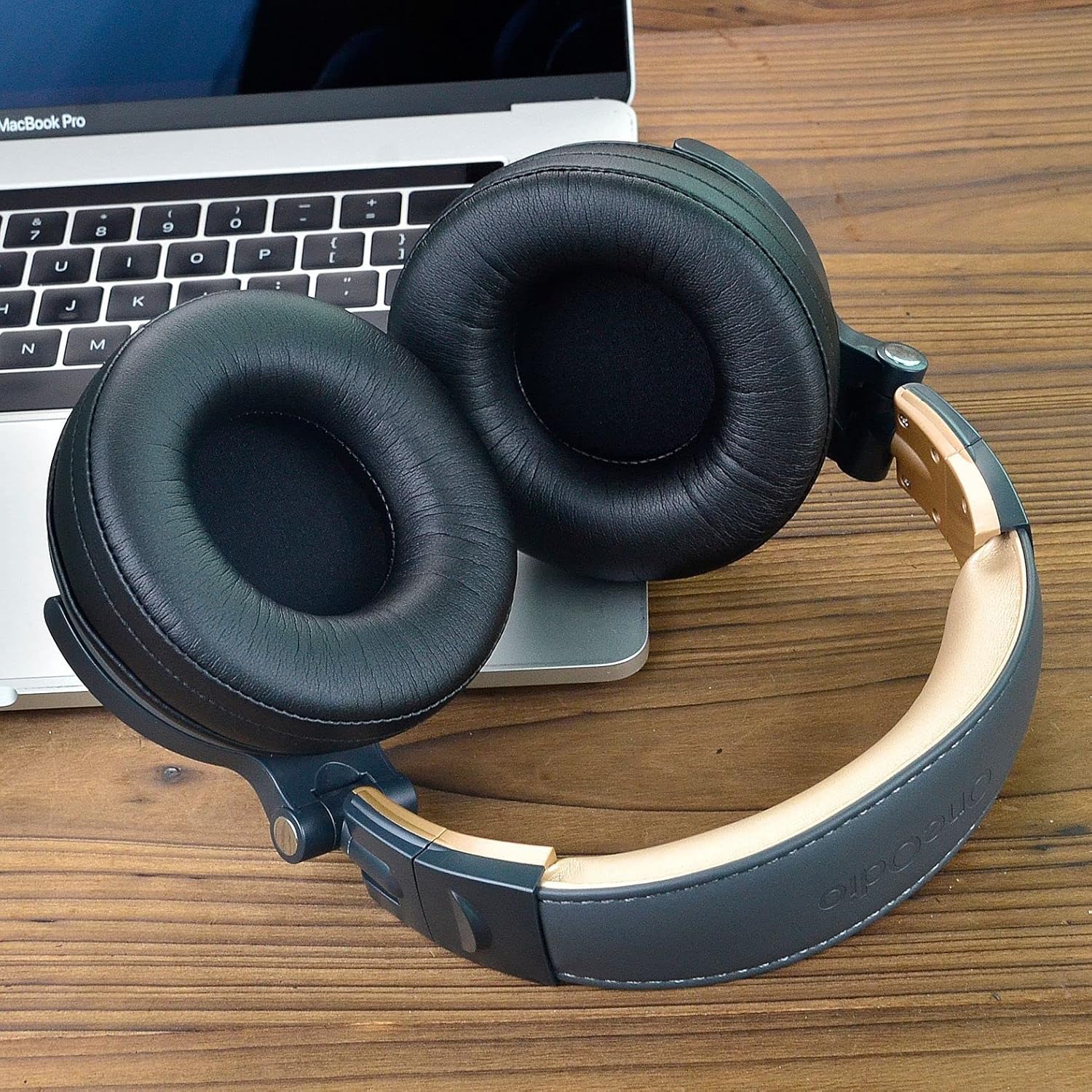 Almohadillas de repuesto para auriculares inalámbricos OneOdio Studio Pro 10 Hi-ResPro 30Pro 50Monitor 60Pro C (negro)