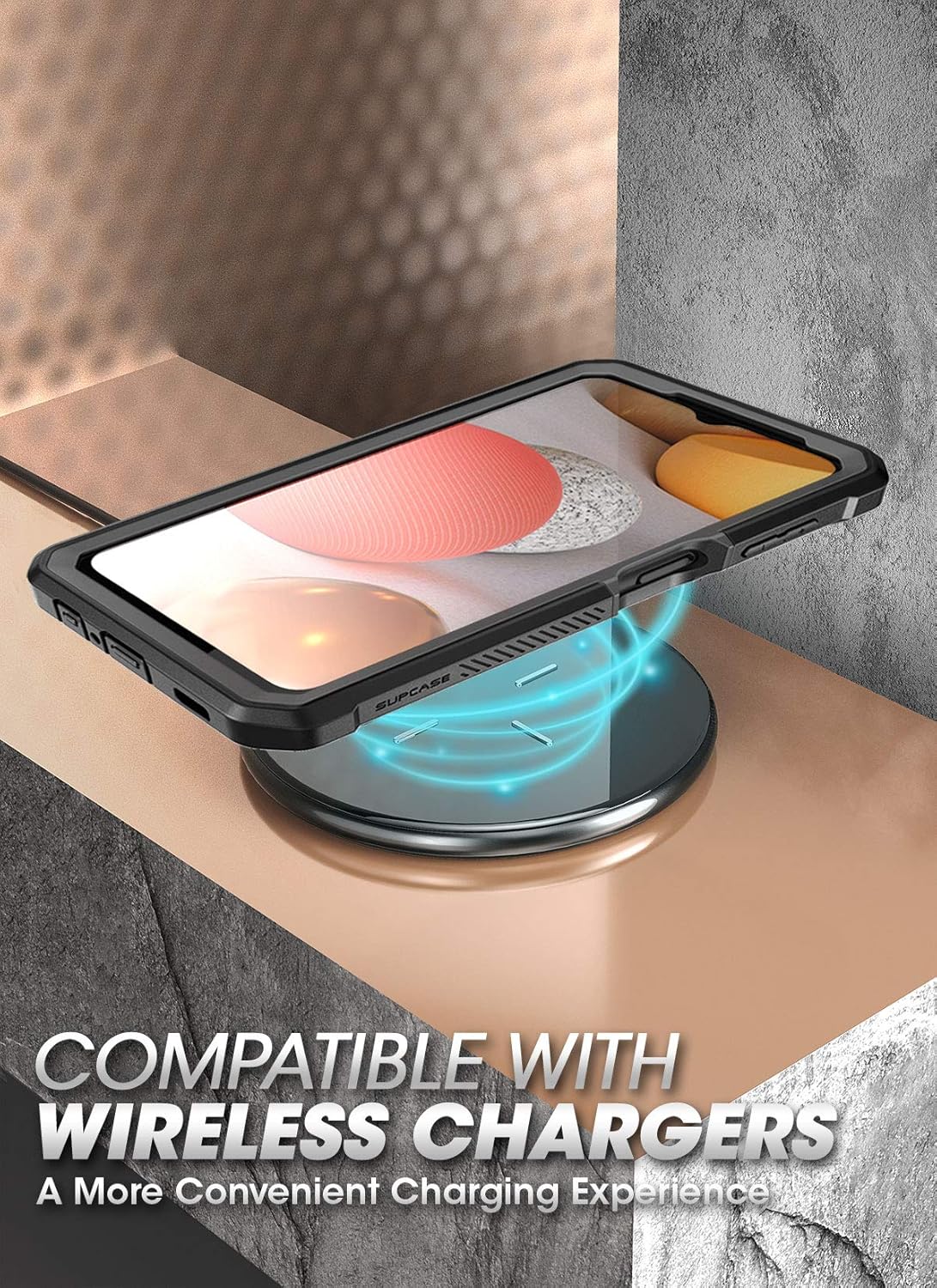 SUPCASE Unicorn Beetle Pro Series – Funda para Samsung Galaxy A12 (versión 2020), funda resistente de cuerpo completo con protector de pantalla