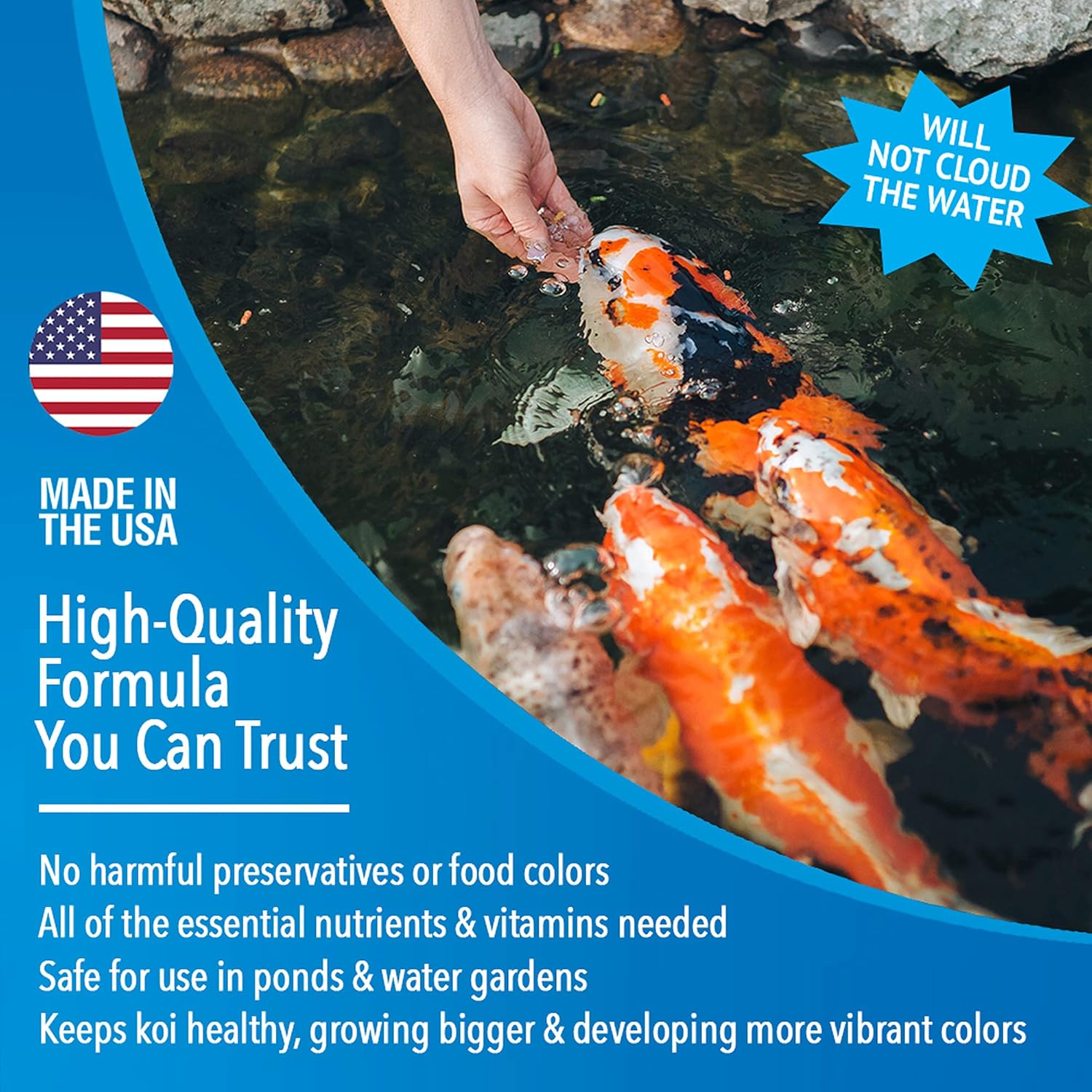 MICROBE-LIFT MLLIXL – Palitos de comida inmunoestimulante para peces, estanques, jardines acuáticos y fuentes, seguros para peces dorados vivos y