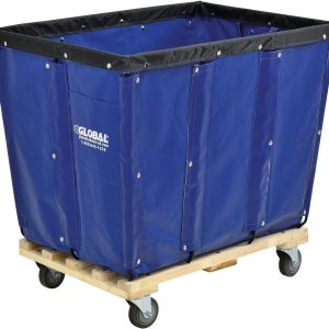 Global Industrial 12 bushel, camión a granel de cesta de vinilo azul, sin montar, 36 pulgadas de largo x 26 pulgadas de ancho x 33-12 pulgadas de Global Industrial 12 bushel, camión a granel de cesta de vinilo azul, sin montar, 36 pulgadas de largo x 26 pulgadas de ancho x 33-12 pulgadas de