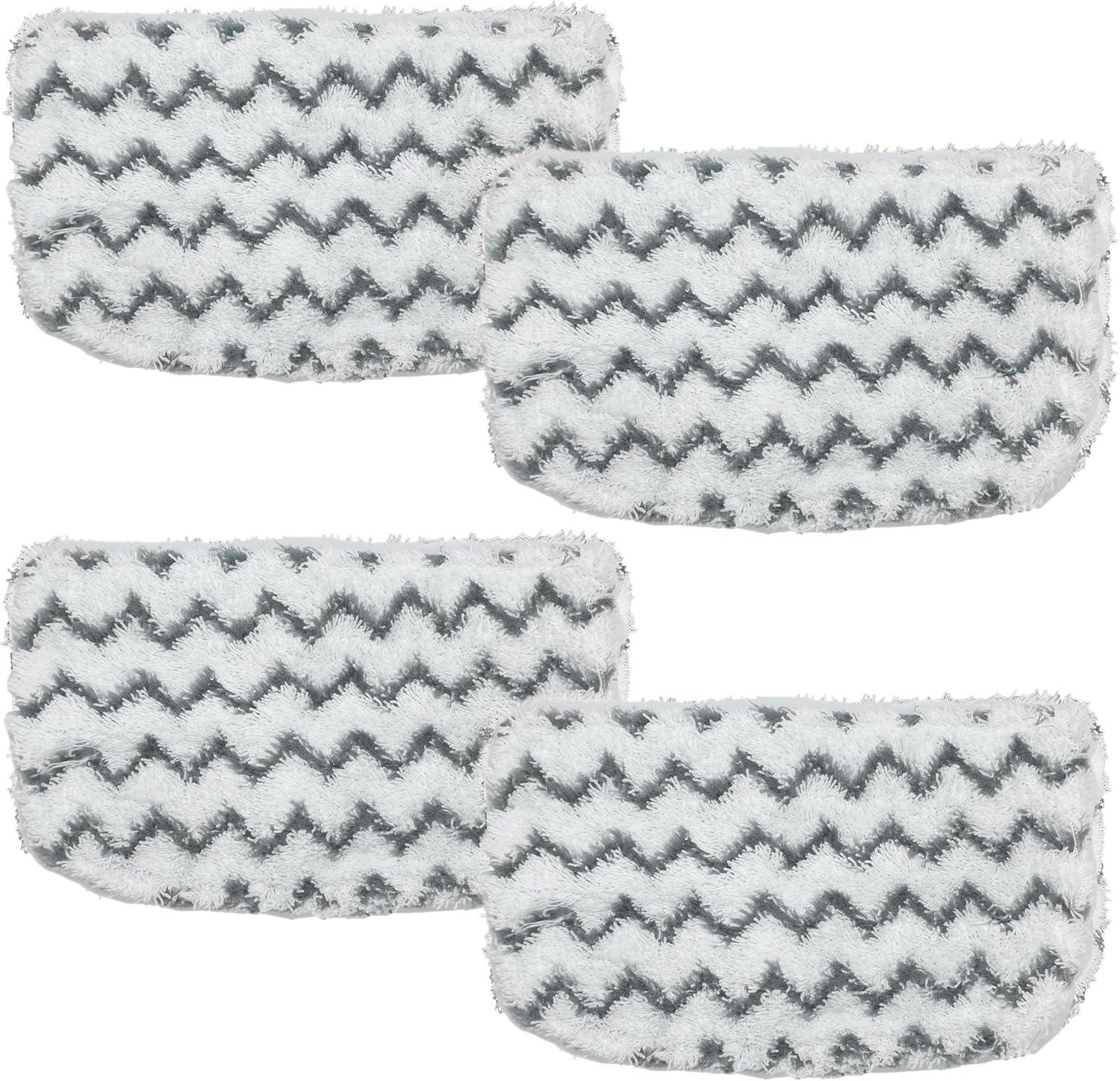 Paquete de 4 almohadillas de repuesto para trapeador de vapor Shark S1000 S1000C S1000WM S10001C S1000A S1200 SK140 SK141 S3101 S3250 S3251 Series
