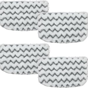 Paquete de 4 almohadillas de repuesto para trapeador de vapor Shark S1000 S1000C S1000WM S10001C S1000A S1200 SK140 SK141 S3101 S3250 S3251 Series Paquete de 4 almohadillas de repuesto para trapeador de vapor Shark S1000 S1000C S1000WM S10001C S1000A S1200 SK140 SK141 S3101 S3250 S3251 Series