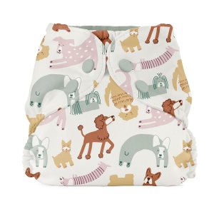 Esembly Pañal exterior de tela, impermeable, pañal de natación, capa a prueba de fugas y transpirable sobre preplegados, planos o ajustados, pañal Esembly Pañal exterior de tela, impermeable, pañal de natación, capa a prueba de fugas y transpirable sobre preplegados, planos o ajustados, pañal