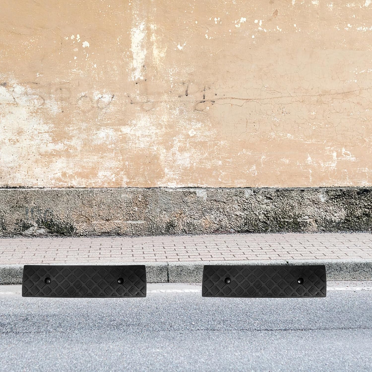 Rampas para cortacésped, rampa para bordillo de entrada, rampa de pendiente de automóvil, rampas de umbral resistentes para automóvil, motocicleta,