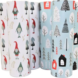 Soporte para pañuelos de automóvil de Navidad con pañuelos faciales, paquete de 6 unidades, contenedor de caja de tubos de pañuelos de viaje para Soporte para pañuelos de automóvil de Navidad con pañuelos faciales, paquete de 6 unidades, contenedor de caja de tubos de pañuelos de viaje para
