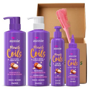 Set de champú y acondicionador humectante sin enjuague para el cuero cabelludo, kit para el cabello, productos para el cabello rizado, nuez de Set de champú y acondicionador humectante sin enjuague para el cuero cabelludo, kit para el cabello, productos para el cabello rizado, nuez de