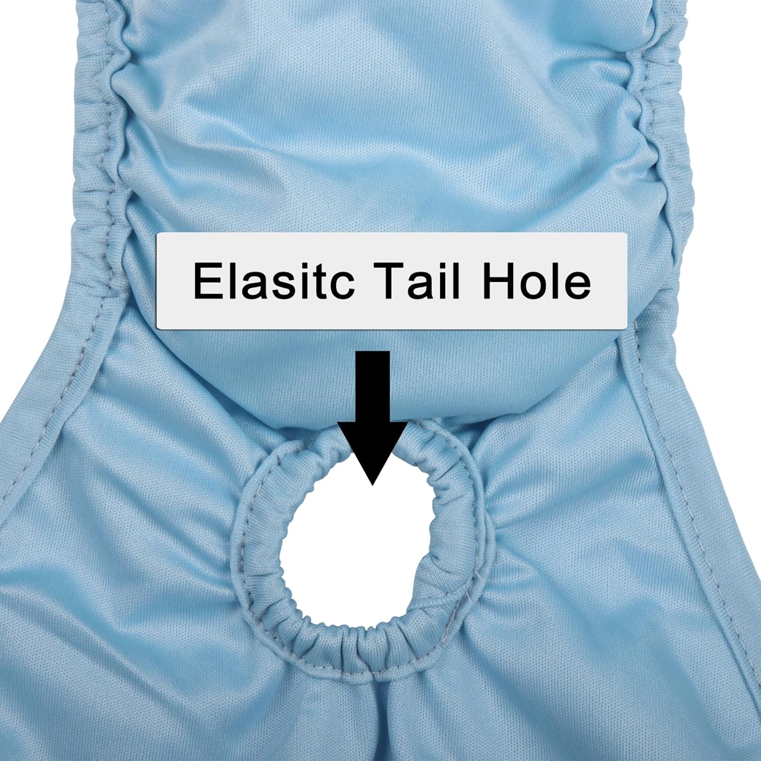 Vecomfy Pañales lavables para perras pequeñas, paquete de 4, reutilizables, a prueba de fugas, grandes, talla L