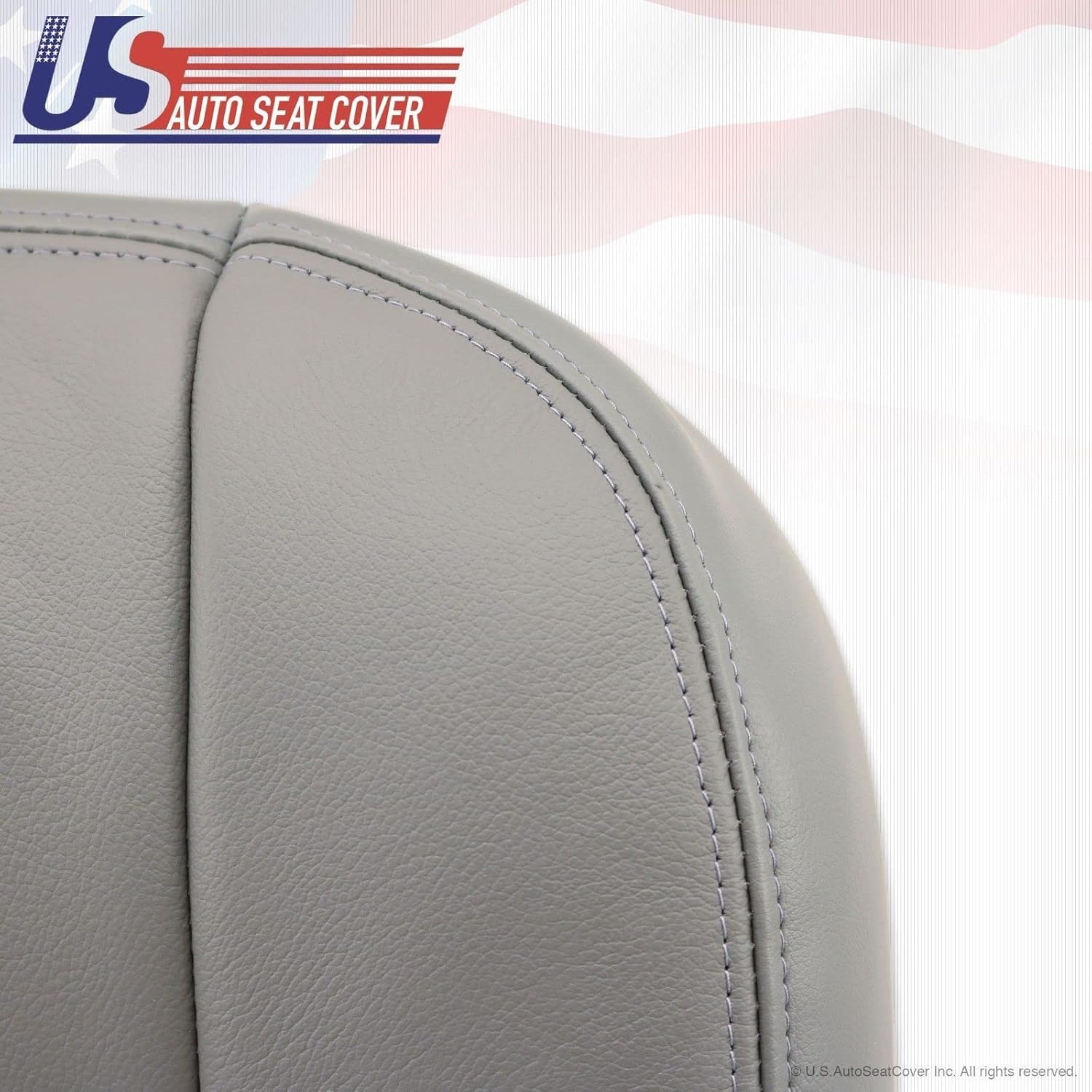 2002 03 04 05 06 07 para Ford F250 F-350 Lariat Cubierta de asiento inferior gris todo vinilo