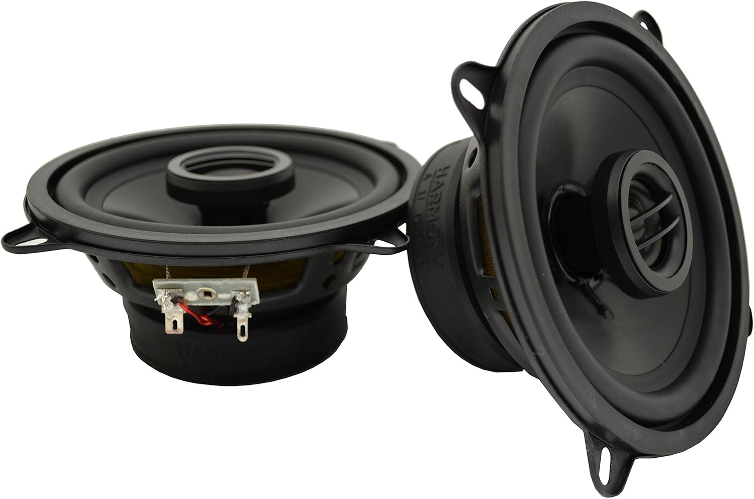 Harmony Audio R65 compatible con Kia Sportage 2011-2020 Kit de audio de repuesto de altavoz delantero y trasero para automóvil con arnés