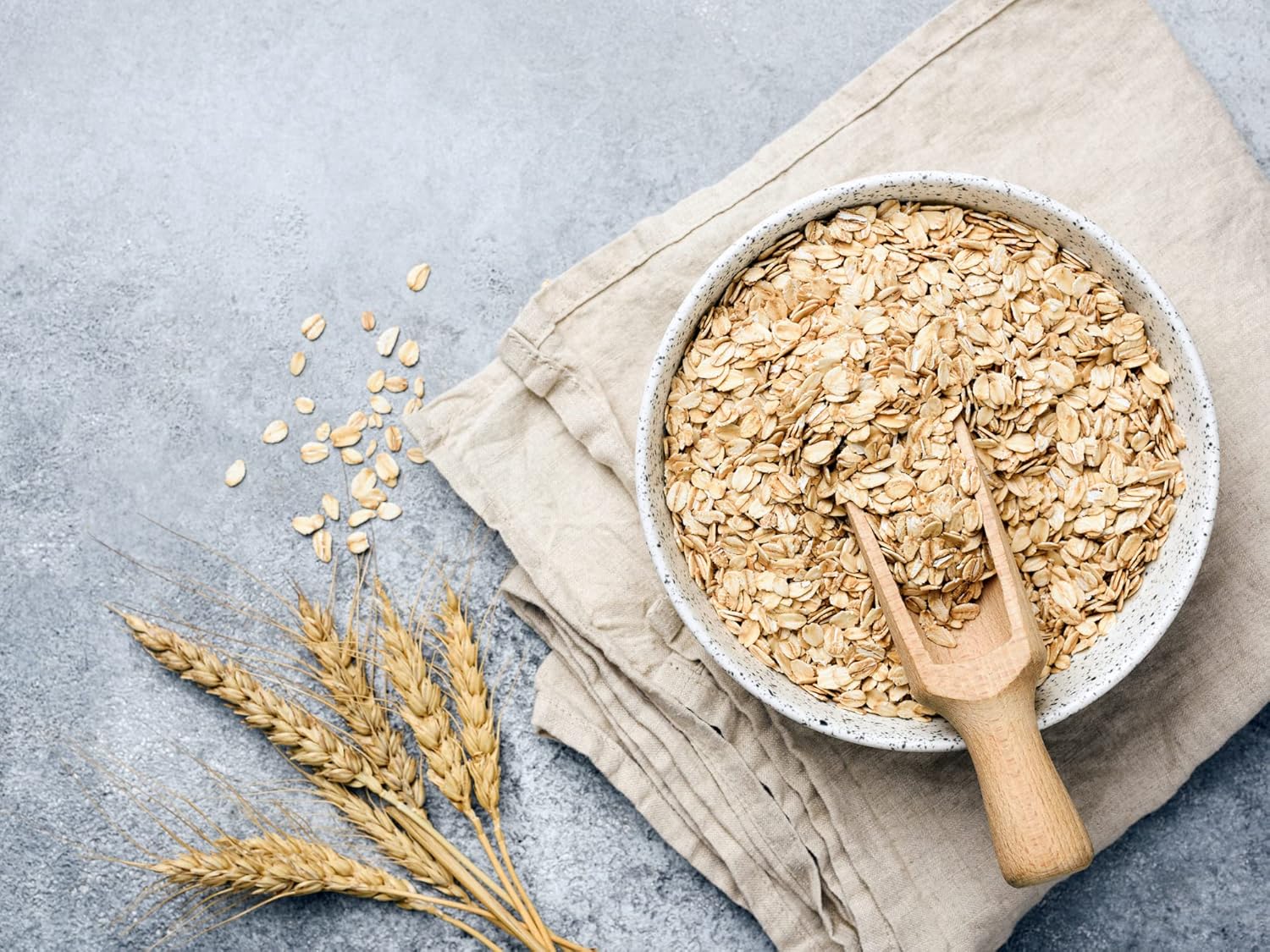 Grain Millers – Avena a granel para avena, 25 o 50 paquetes de Louisiana Pantry (orgánico enrollado #5, bolsa de 50 libras)
