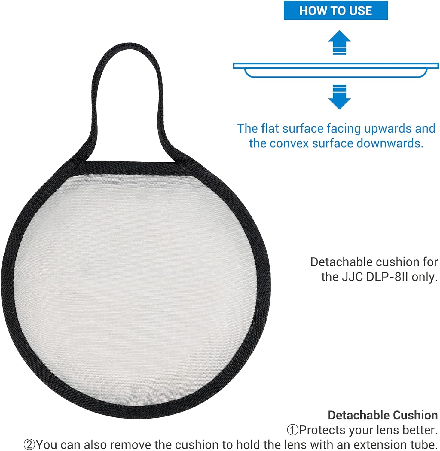 JJC Funda de lujo para lentes Sony FE de 7.874-23.622 in con teleconvertidor y otras lentes inferiores a 5.5 x 14.6 pulgadas (profundidad x largo),