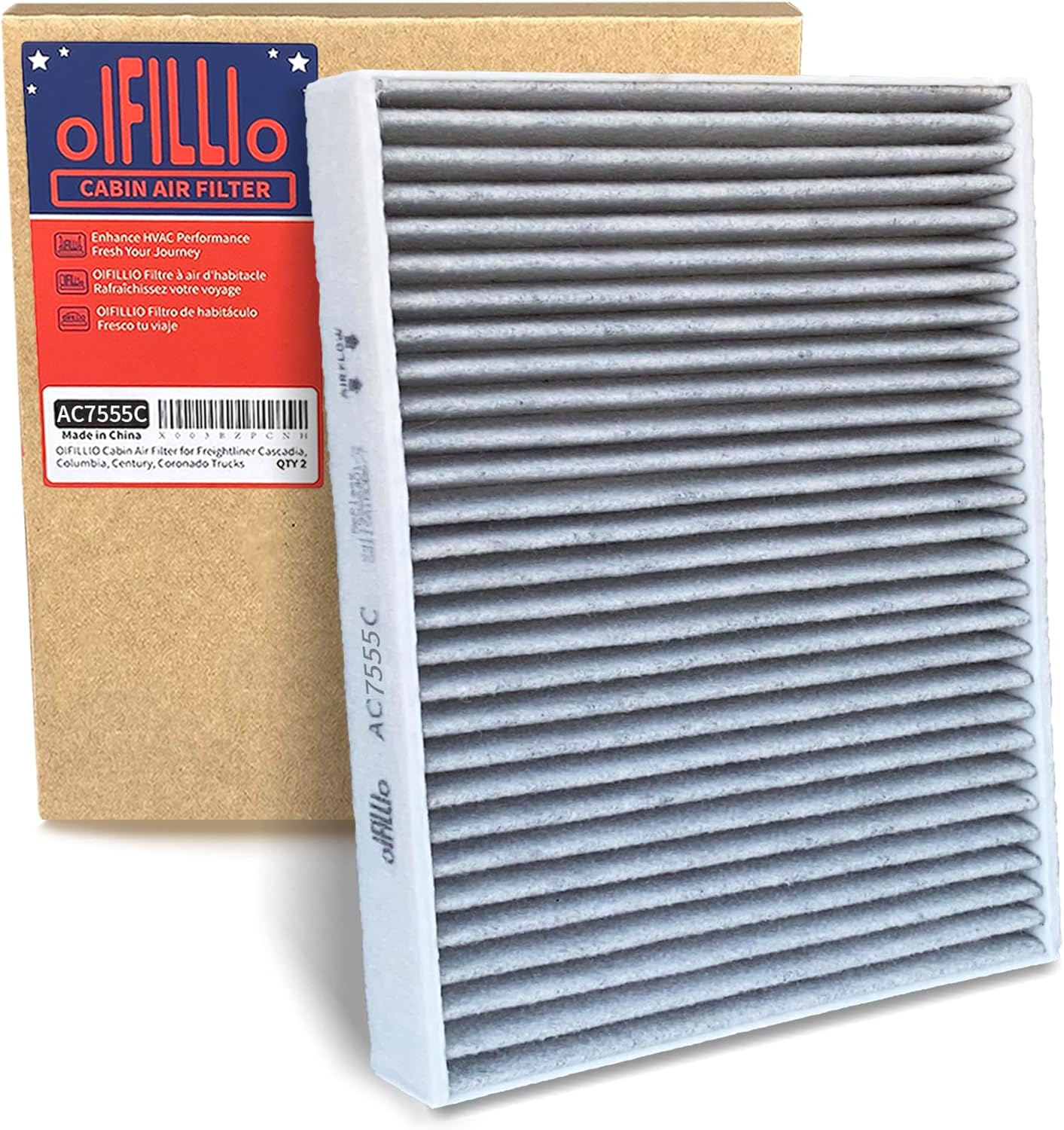 Filtro de aire de cabina 64119237555 para BMW 320I 328I 328D 330I 335I 340I 428I 430I 435I 440I 228I 230I M235I M240I (2014-2019) BMW M2 M3 M4 M40I