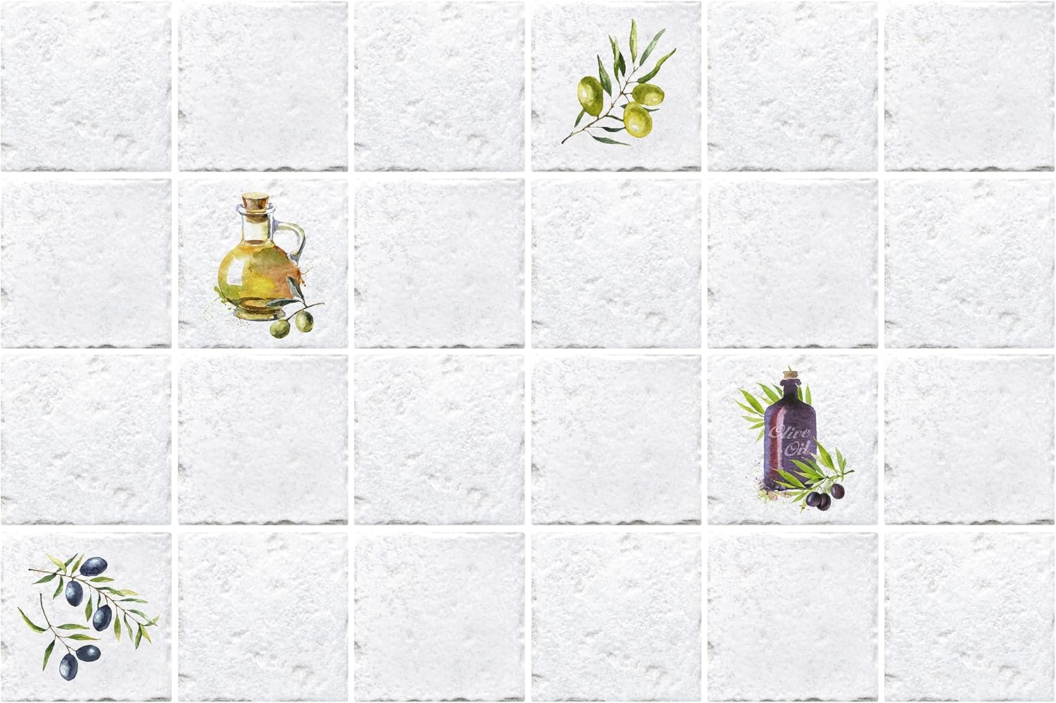 Dundee Deco Panel de pared 3D de PVC de imitación verde y amarillo, 3 x 2 pies (35.4 in x 23.6 in), decoración de paneles de pared de diseño