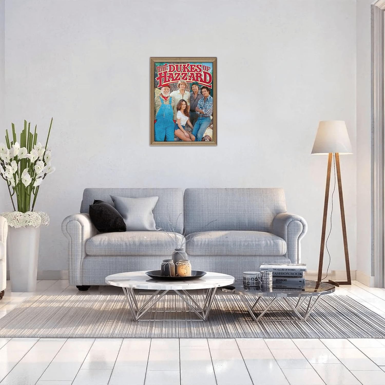 The Action Dukes Comedy of TV Hazzard – Rompecabezas casual divertido de 500 piezas para adultos, juegos, rompecabezas de madera de 500 piezas con