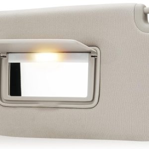 Reemplazo de visera solar para lado izquierdo del conductor beige compatible con Nissan Pathfinder 2013-2018, Infiniti QX60 2014-2017, Infiniti JX35 Reemplazo de visera solar para lado izquierdo del conductor beige compatible con Nissan Pathfinder 2013-2018, Infiniti QX60 2014-2017, Infiniti JX35