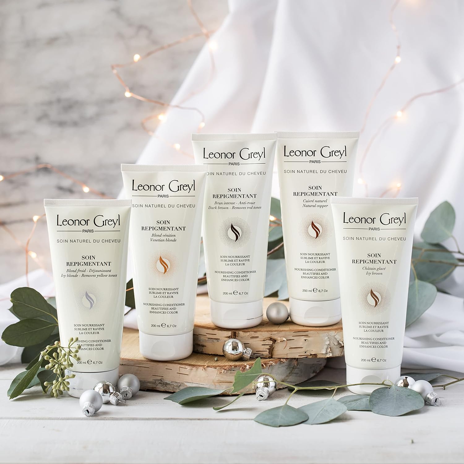 Leonor Greyl Paris Soin Repigmentant – Acondicionador nutritivo para mejorar el color