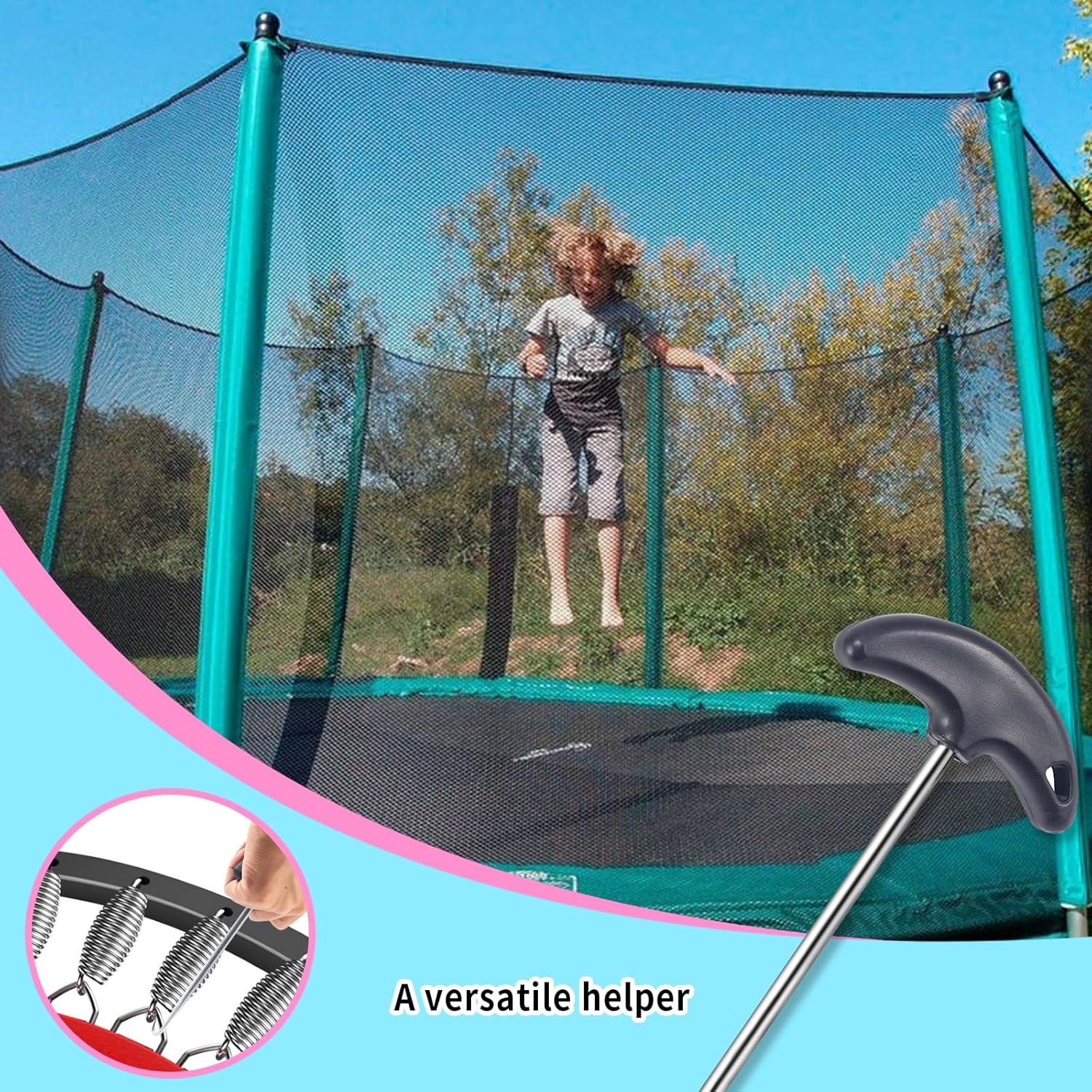 UOMIO Tensor de encaje de hockey, herramienta de ajuste de encaje de zapatos, herramienta de ajuste de encaje para patines de hielo, herramienta de