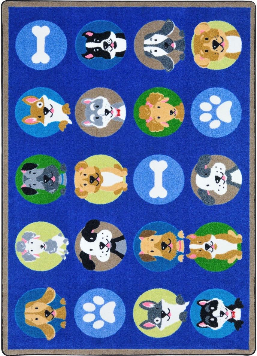 Joy Carpets Playful Paws Alfombra infantil D Multicolor