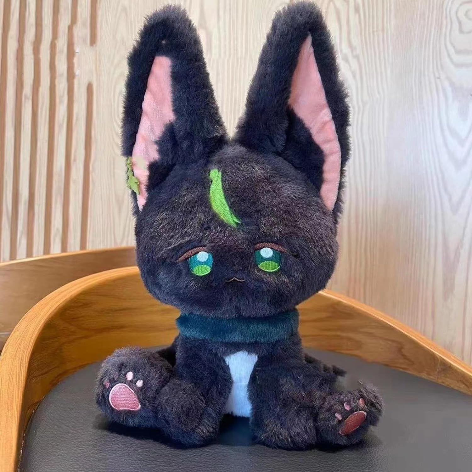 CALEMBOU Lindas almohadas de peluche de anime Tighnari Xiao, animal de peluche coleccionable para decoración del hogar de cumpleaños para los