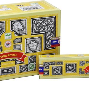 EARTH Satya Super Hit Yoga Ritual Varillas de incienso de 15 GMS (paquete de 12) (certificado verde) Agarbatti indio perfumado enrollado a mano, EARTH Satya Super Hit Yoga Ritual Varillas de incienso de 15 GMS (paquete de 12) (certificado verde) Agarbatti indio perfumado enrollado a mano,