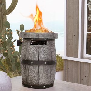 Chimenea portátil de mesa de gas propano, cuenco de fuego sin humo para exteriores, 10 pulgadas, 10,000 BTU con certificación CSA para campamento, Chimenea portátil de mesa de gas propano, cuenco de fuego sin humo para exteriores, 10 pulgadas, 10,000 BTU con certificación CSA para campamento,