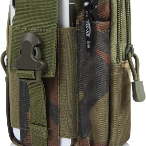 Bolsa táctica para la cintura, utilidad EDC Molle, bolsa para teléfono, bolsa de transporte para teléfono inteligente, herramientas Bolsa táctica para la cintura, utilidad EDC Molle, bolsa para teléfono, bolsa de transporte para teléfono inteligente, herramientas