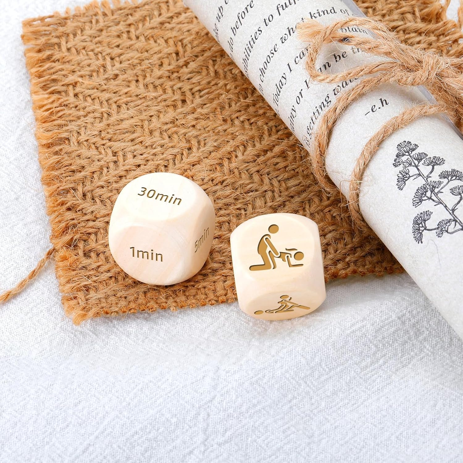 Divertidos dados para parejas, regalos para mujeres y hombres, dados de noche para marido, esposa, aniversario, un año, regalos de San Valentín para