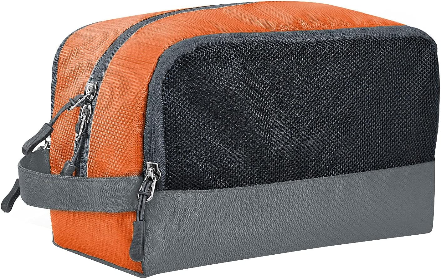 FATMUG Bolsa organizadora de artículos de tocador para viajes, bolsa de afeitado, estuche para kit Dopp para hombre (multiusos, multicolor),