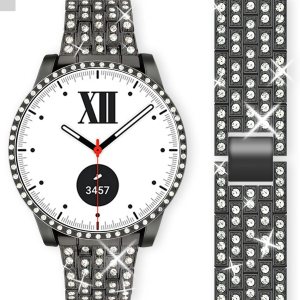 Pencoda Correa brillante compatible con Samsung Galaxy Watch 54 de 1.575 pulgadas, 1.732 pulgadas, 0.787 pulgadas, correa de repuesto brillante para Pencoda Correa brillante compatible con Samsung Galaxy Watch 54 de 1.575 pulgadas, 1.732 pulgadas, 0.787 pulgadas, correa de repuesto brillante para