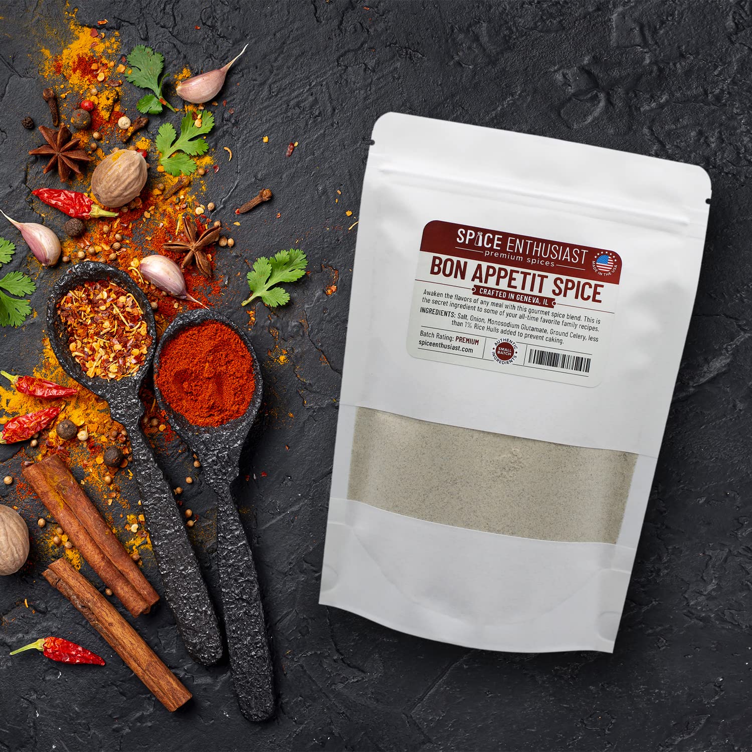 Spice Enthusiast Mezcla de especias Bon Appetit – 4 oz
