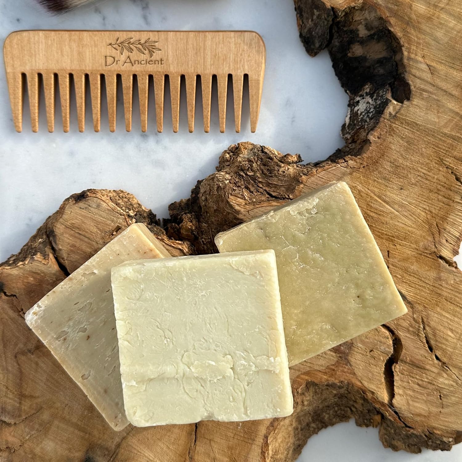 Dr.Ancient Jabón de leche de cabra orgánico natural tradicional hecho a mano antiguo – antienvejecimiento aclarador de la piel, hidratante –