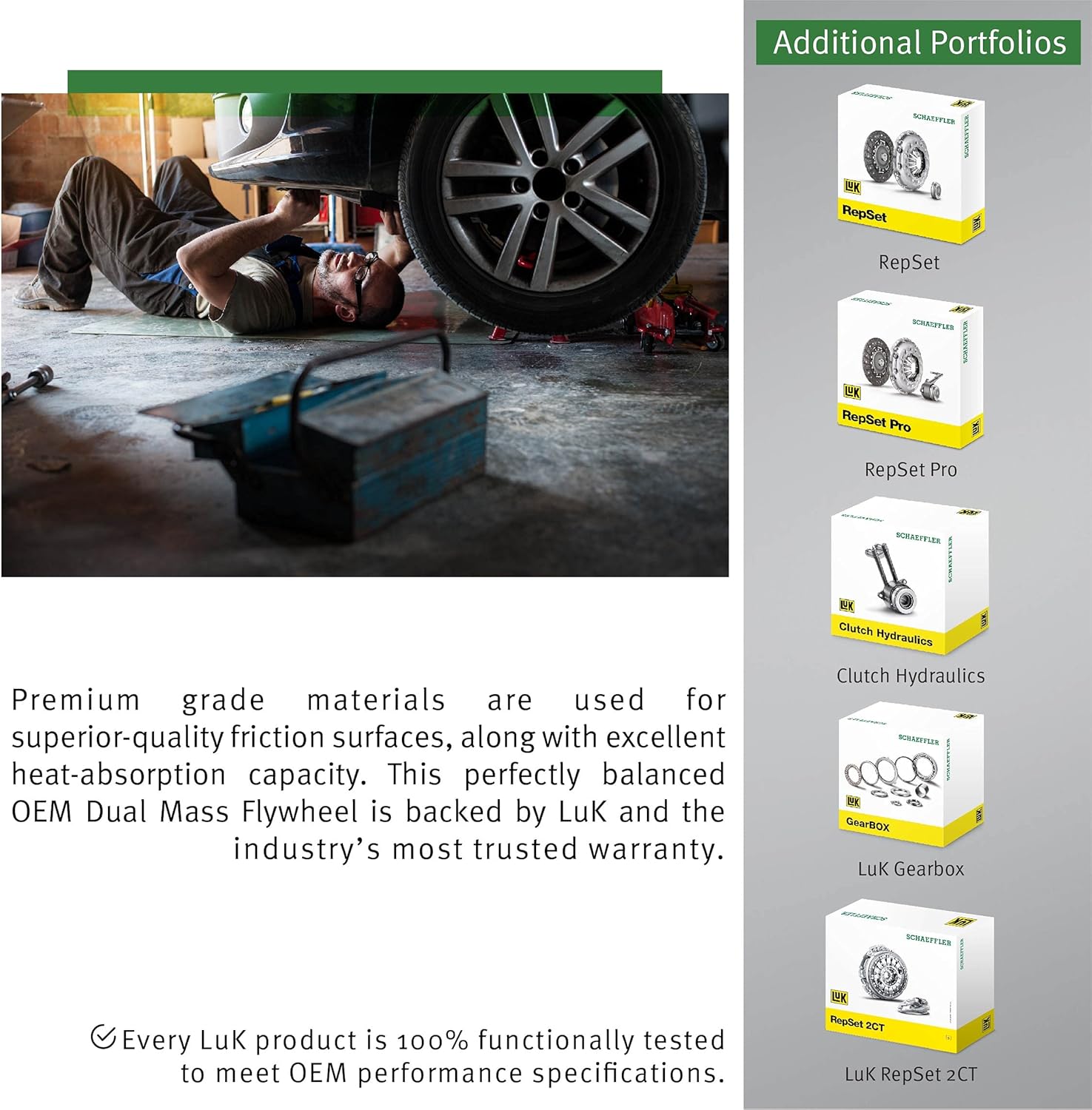 SchaefflerLuK DMF069 – Volante de doble masa, volante de doble masa OEM, piezas de embrague de repuesto LuK