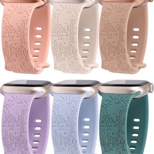 TOYOUTHS Compatible con Apple Watch Band Western Cowgirl Cowboy Cactus bonita correa deportiva para iWatch Ultra 12 (1.732 pulgadas), Series 987 TOYOUTHS Compatible con Apple Watch Band Western Cowgirl Cowboy Cactus bonita correa deportiva para iWatch Ultra 12 (1.732 pulgadas), Series 987