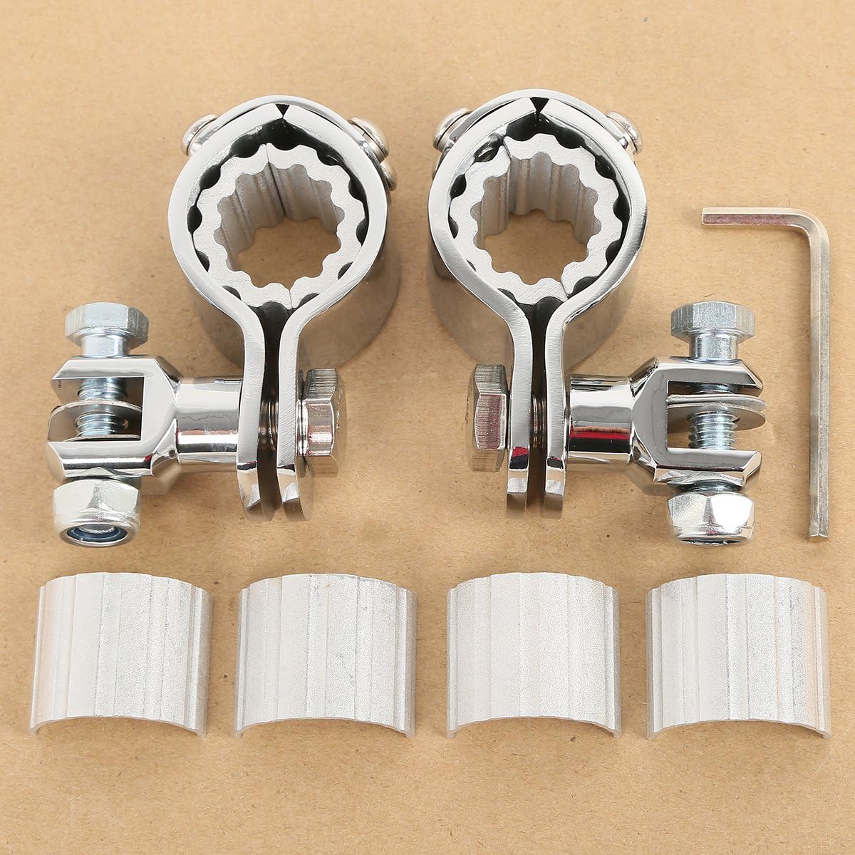 25321.378 in motocicleta pie clavijas abrazaderas protector motor montajes adaptador universal para Harley Honda Yamaha Kawasaki